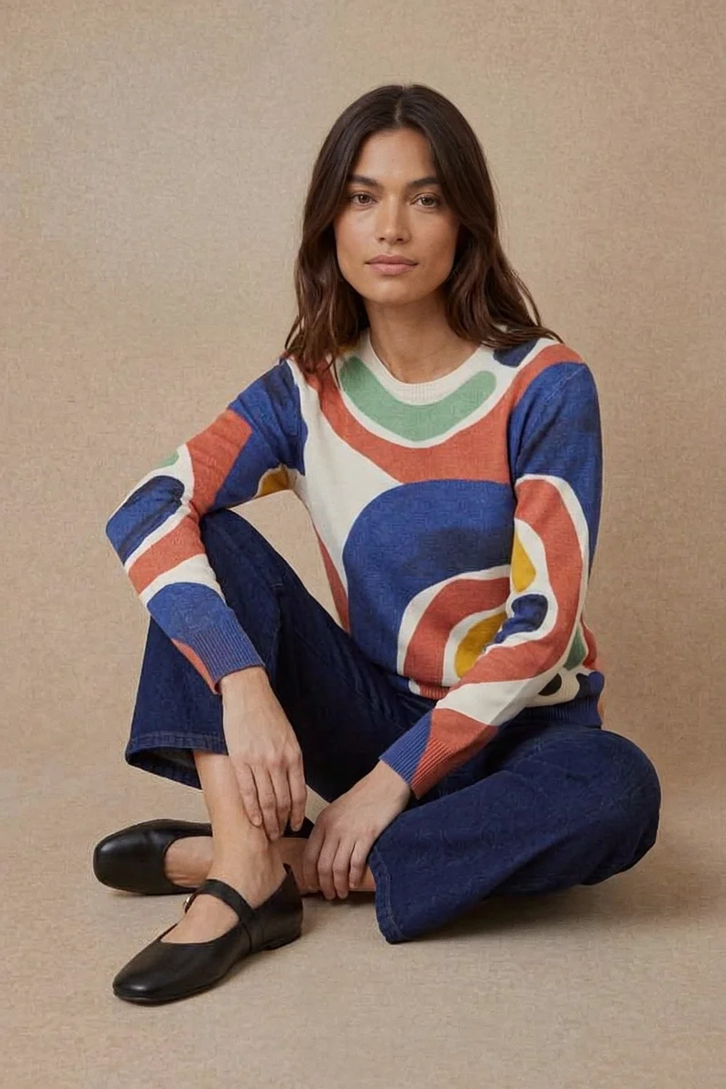 Pull en laine Prunelle