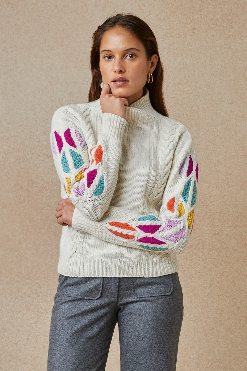 Pull en laine Espiègle