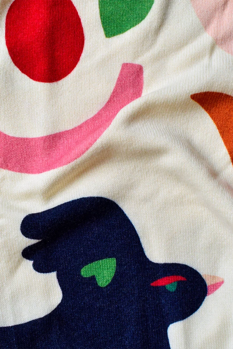 Pull en laine Soi x Leona Rose