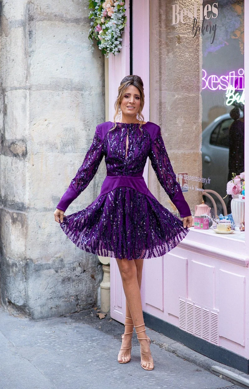 Vente Robe Besties violette