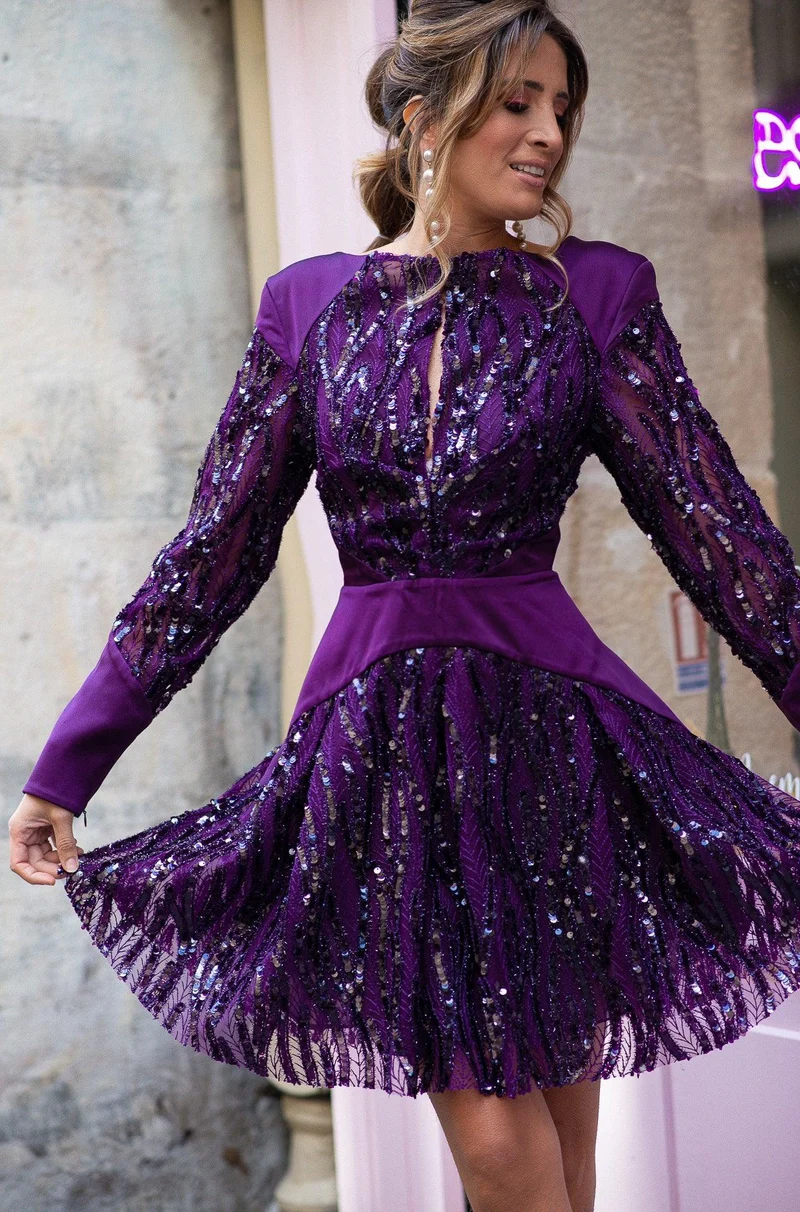 Vente Robe Besties violette