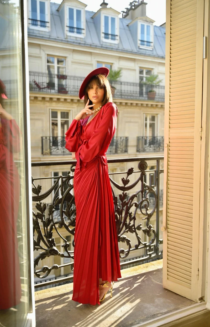 Vente Robe Gabriela bordeaux