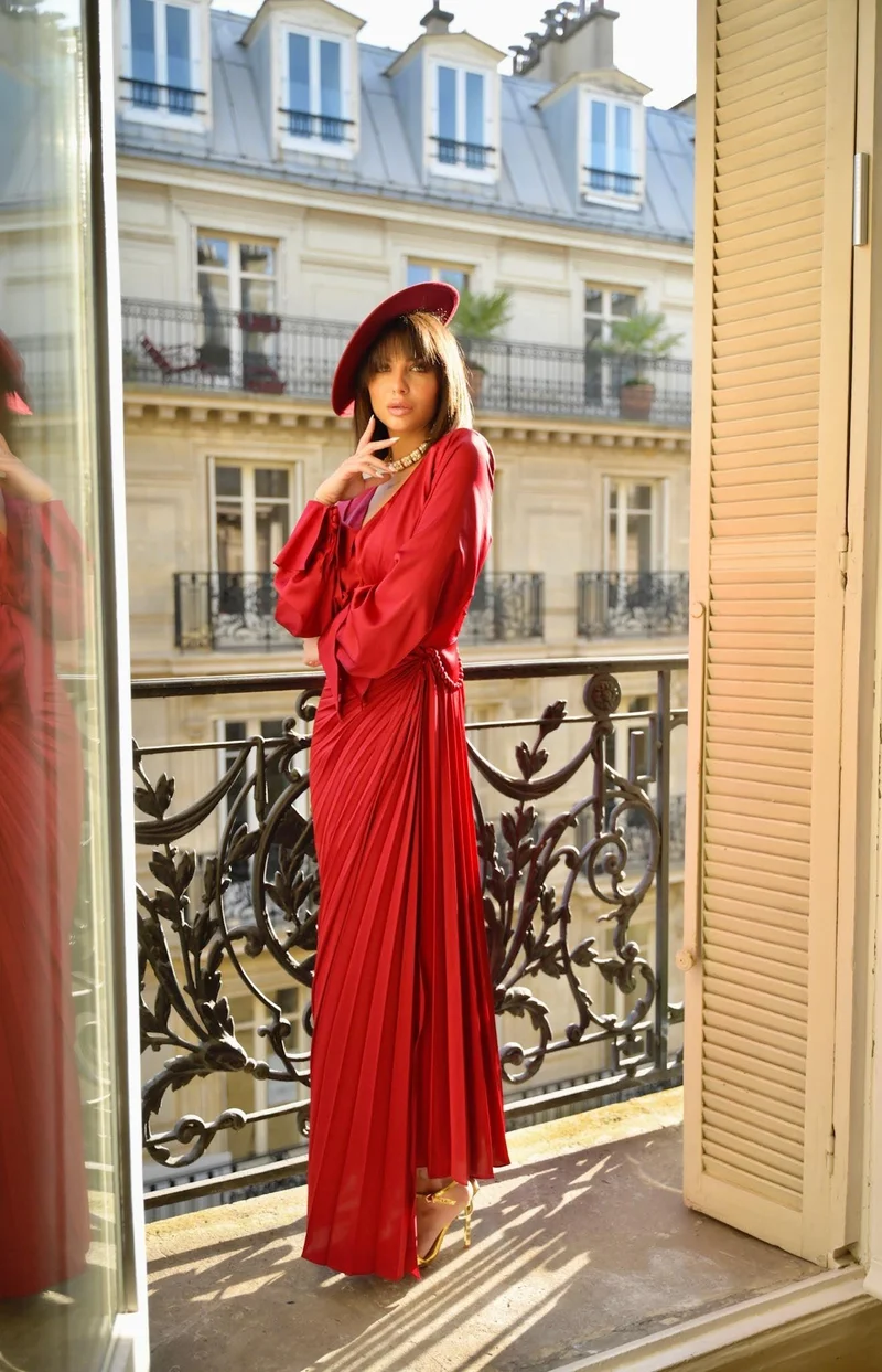 Vente Robe Gabriela bordeaux