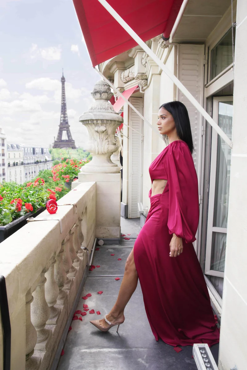 Vente Robe Athena bordeau