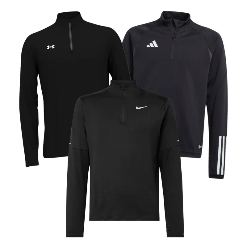 AUTUMN DROP 25x Pièces 1/4 zippé Sport Branded (72H DISPATCH)