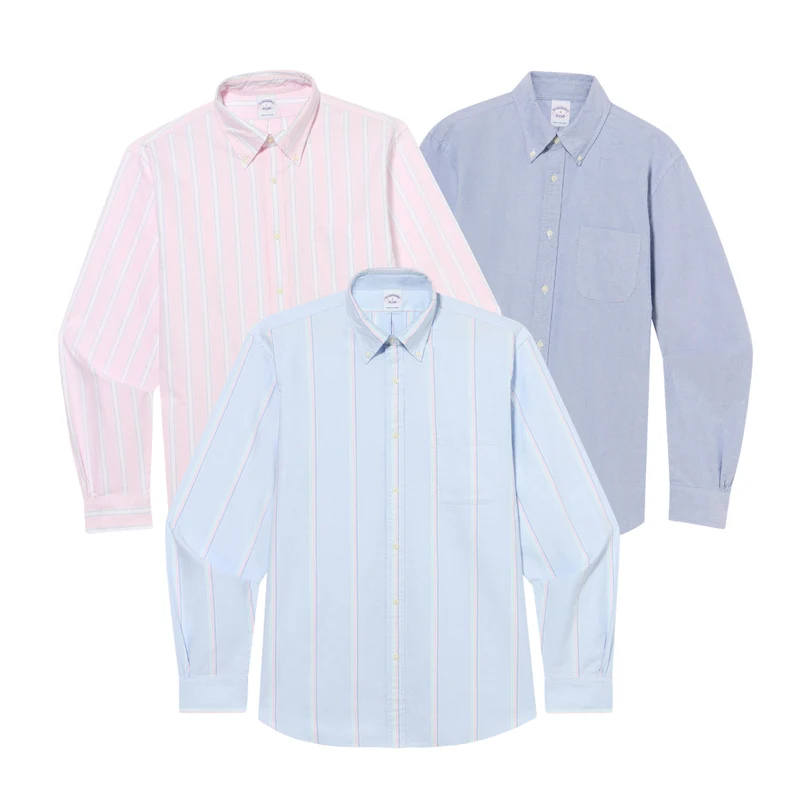 AUTUMN DROP 25x Pièces Chemise Brooks Brother (72H DISPATCH)