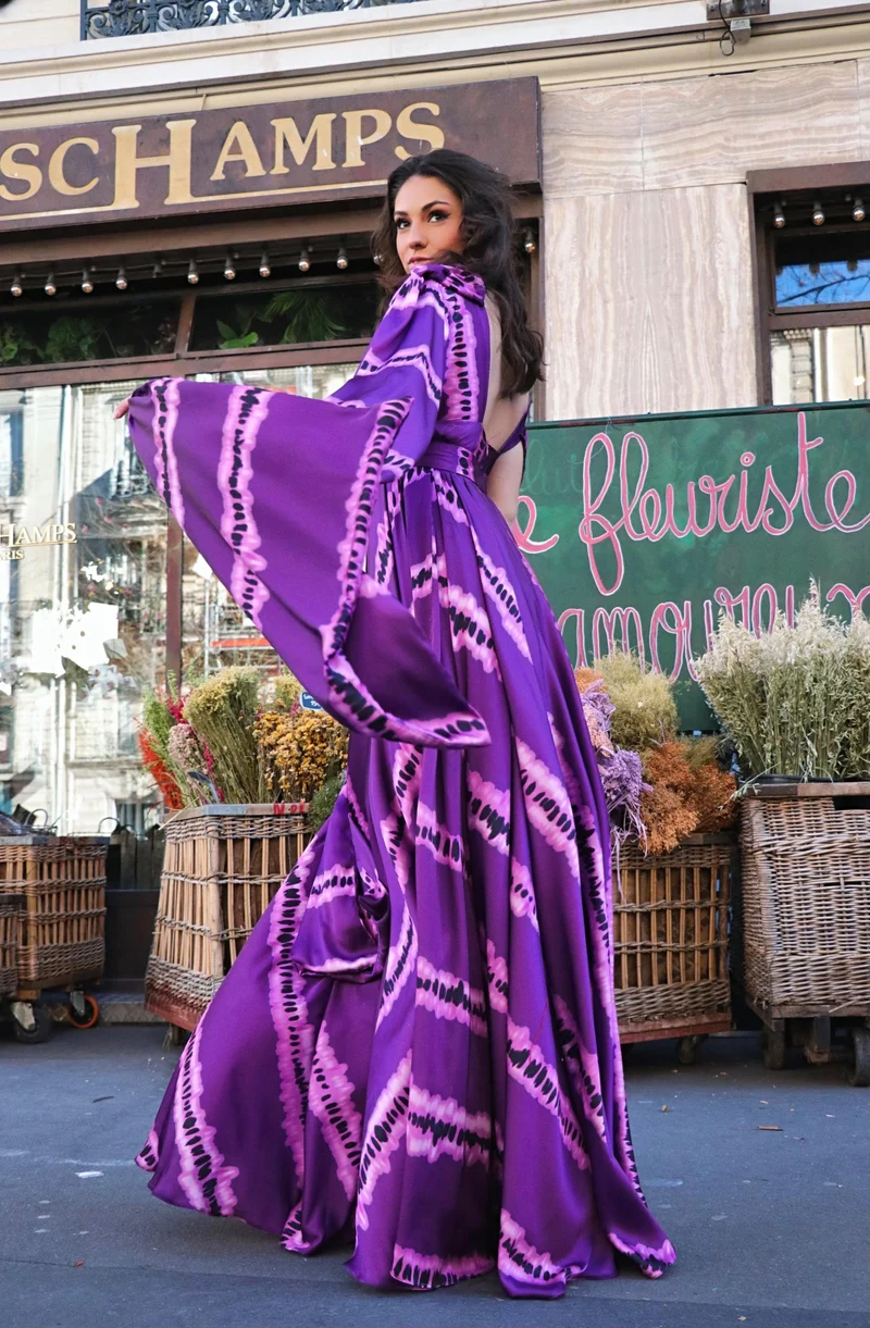 Vente robe Halong violette