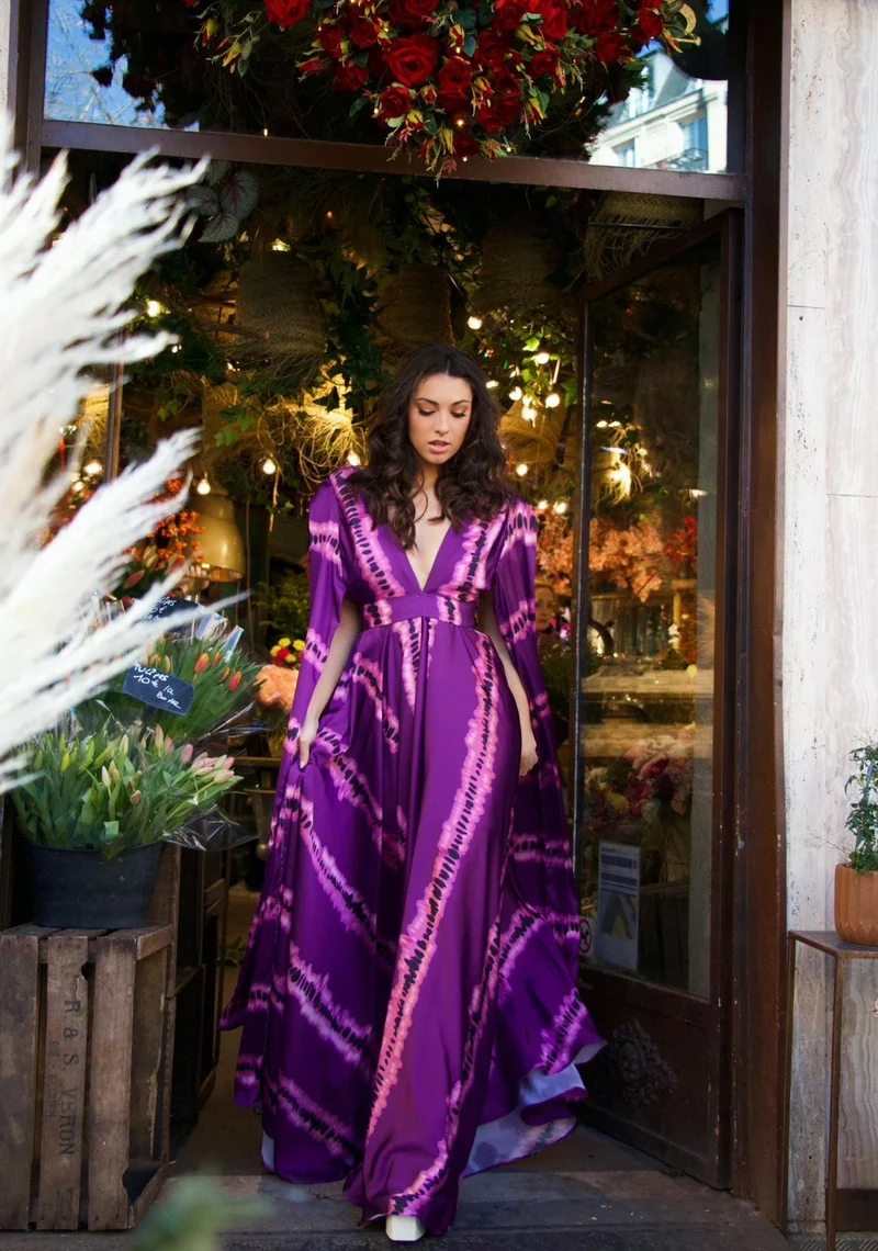 Vente robe Halong violette
