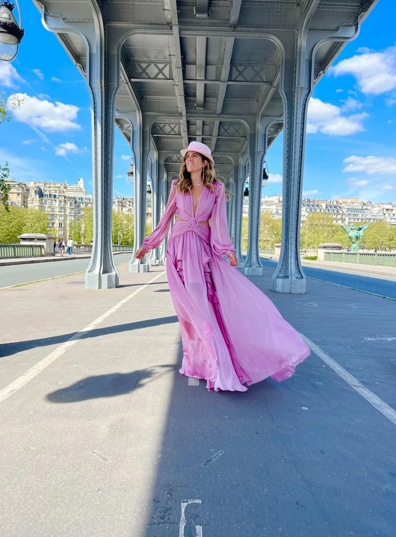 Vente robe Alila rose
