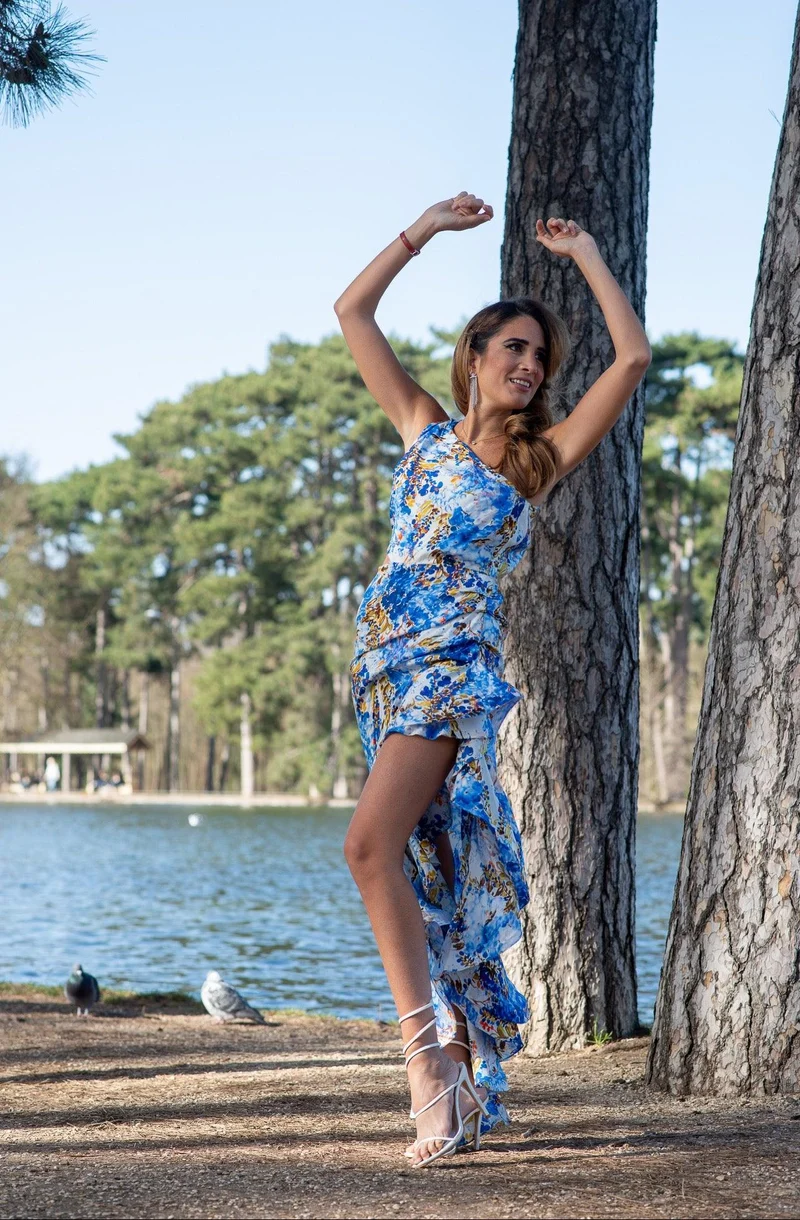 Vente Robe Burano bleue