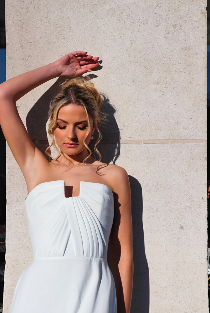 Vente robe cartagena blanche