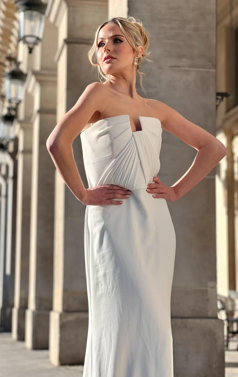 Vente robe cartagena blanche
