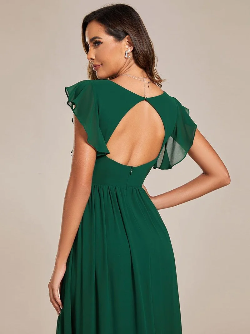 MEILLEURS CHOIX Robe vert foncé