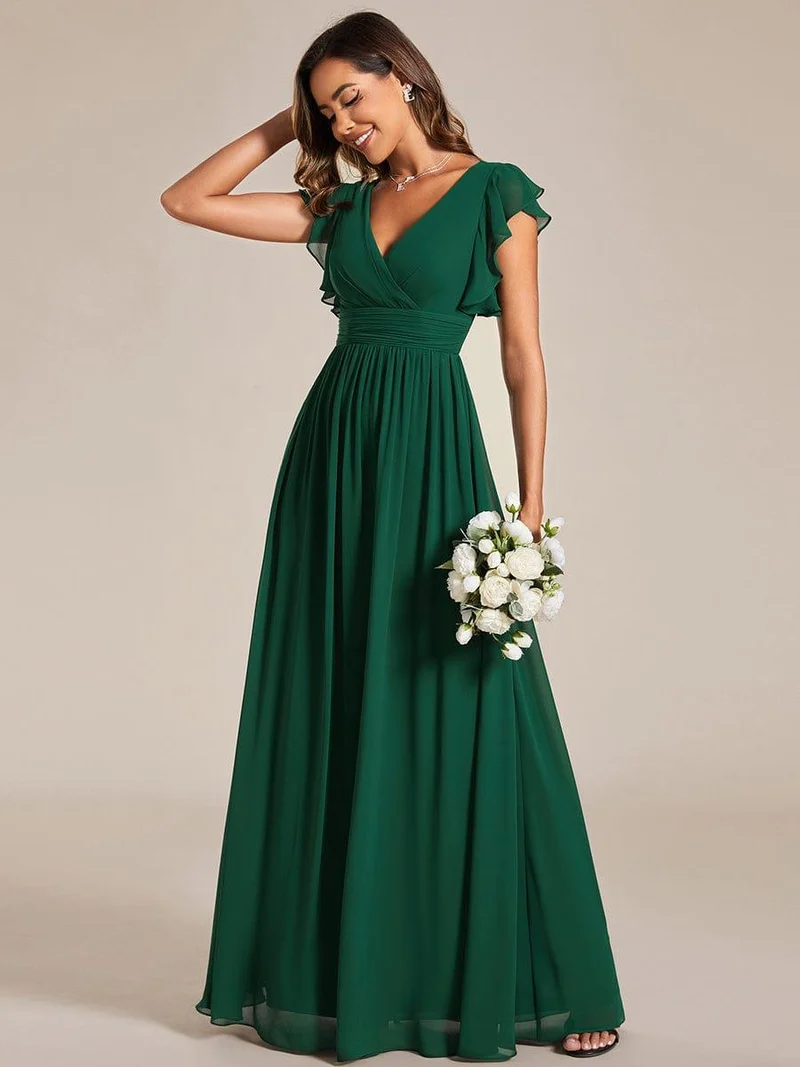 MEILLEURS CHOIX Robe vert foncé