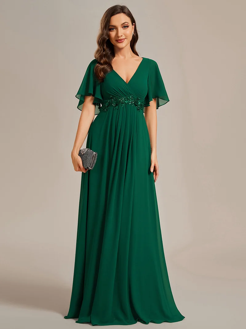 MEILLEURS CHOIX Robe vert foncé