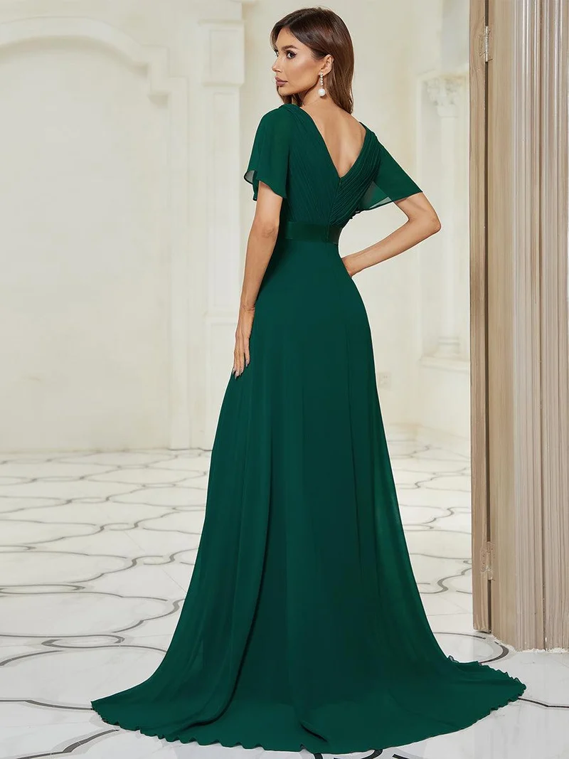 MEILLEURS CHOIX Robe vert foncé