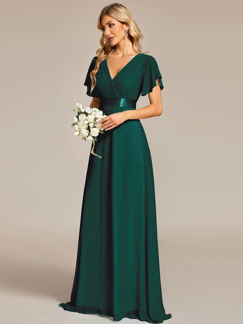 MEILLEURS CHOIX Robe vert foncé