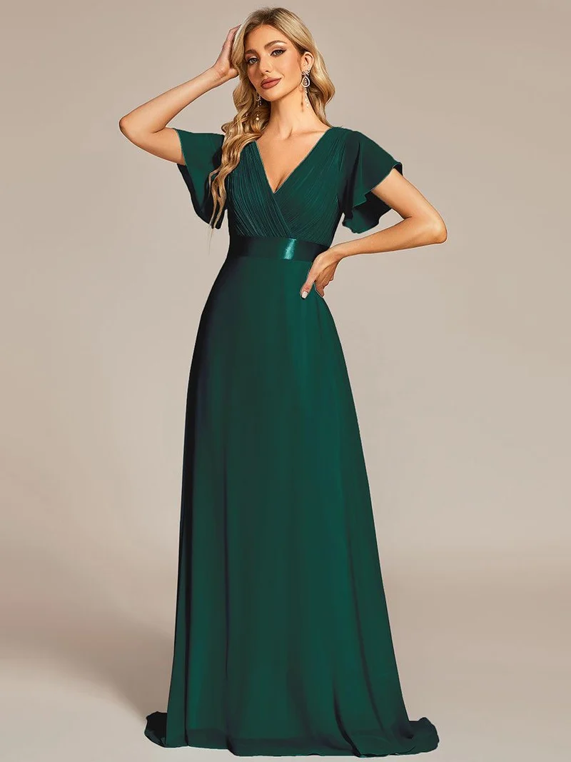 MEILLEURS CHOIX Robe vert foncé