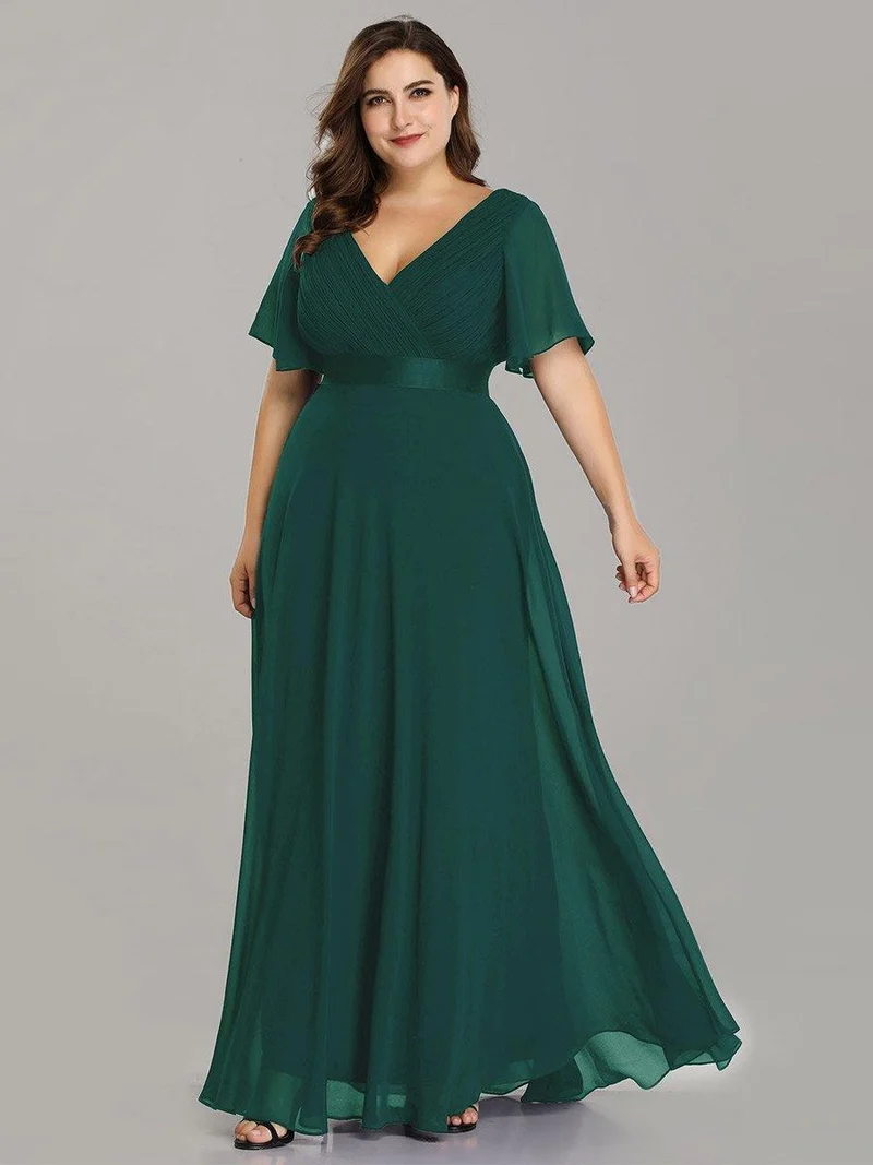 MEILLEURS CHOIX Robe vert foncé