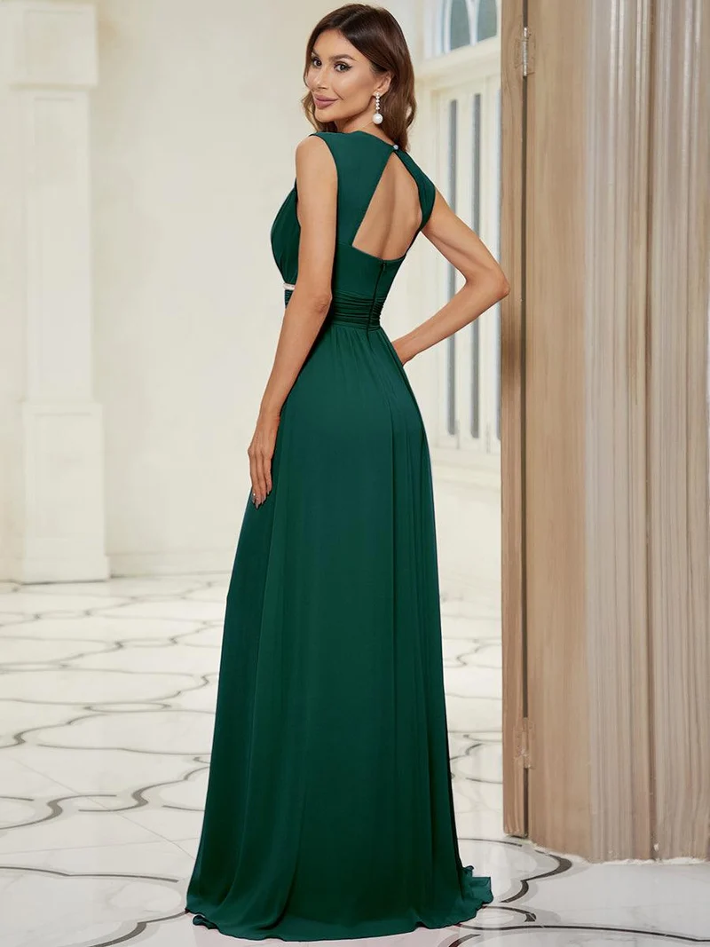 MEILLEURS CHOIX Robe vert foncé