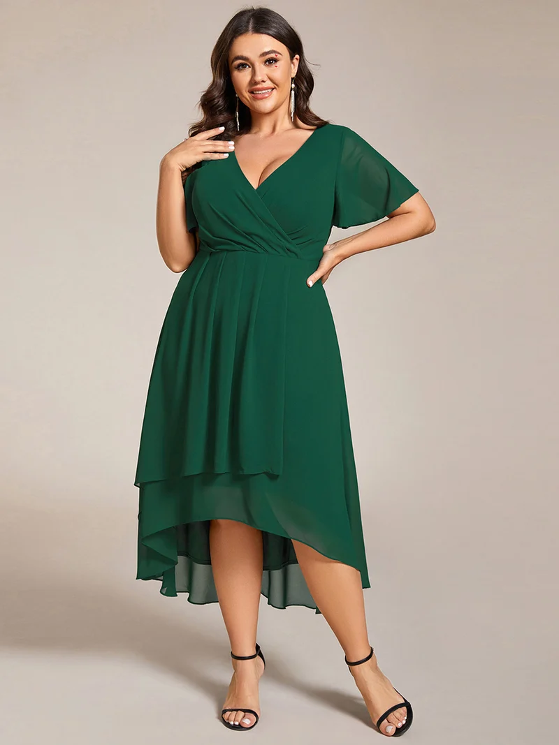 MEILLEURS CHOIX Robe vert foncé
