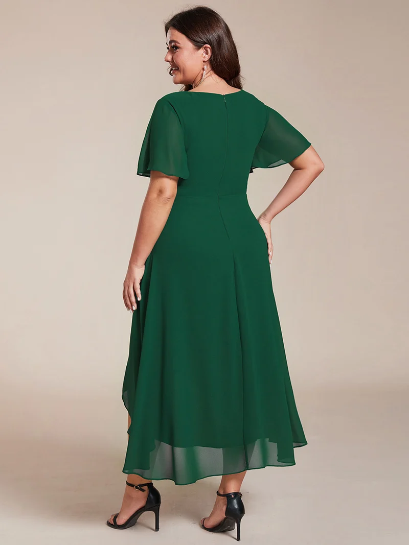 MEILLEURS CHOIX Robe vert foncé