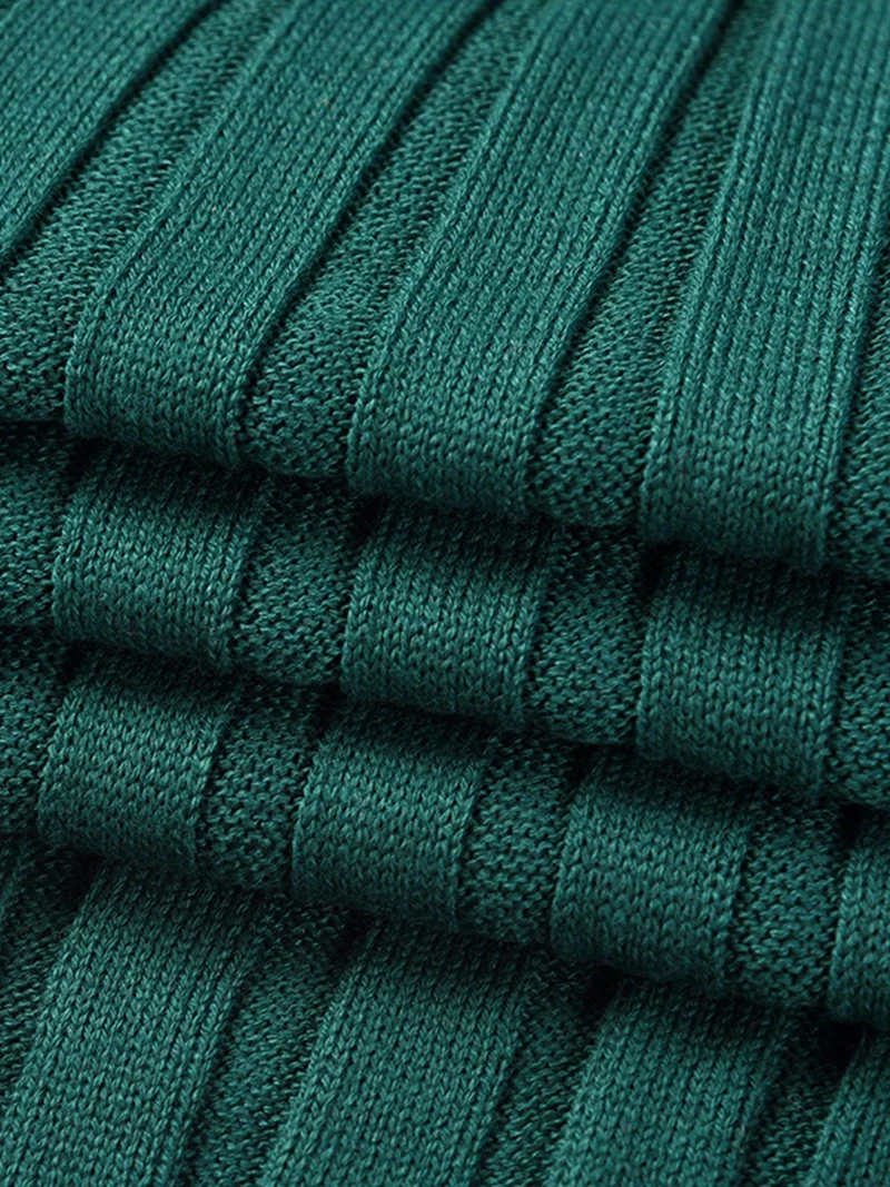 Robe Pull Femme d'hiver Élégante Col Rond Ceinture Manches Longues Casual Chic