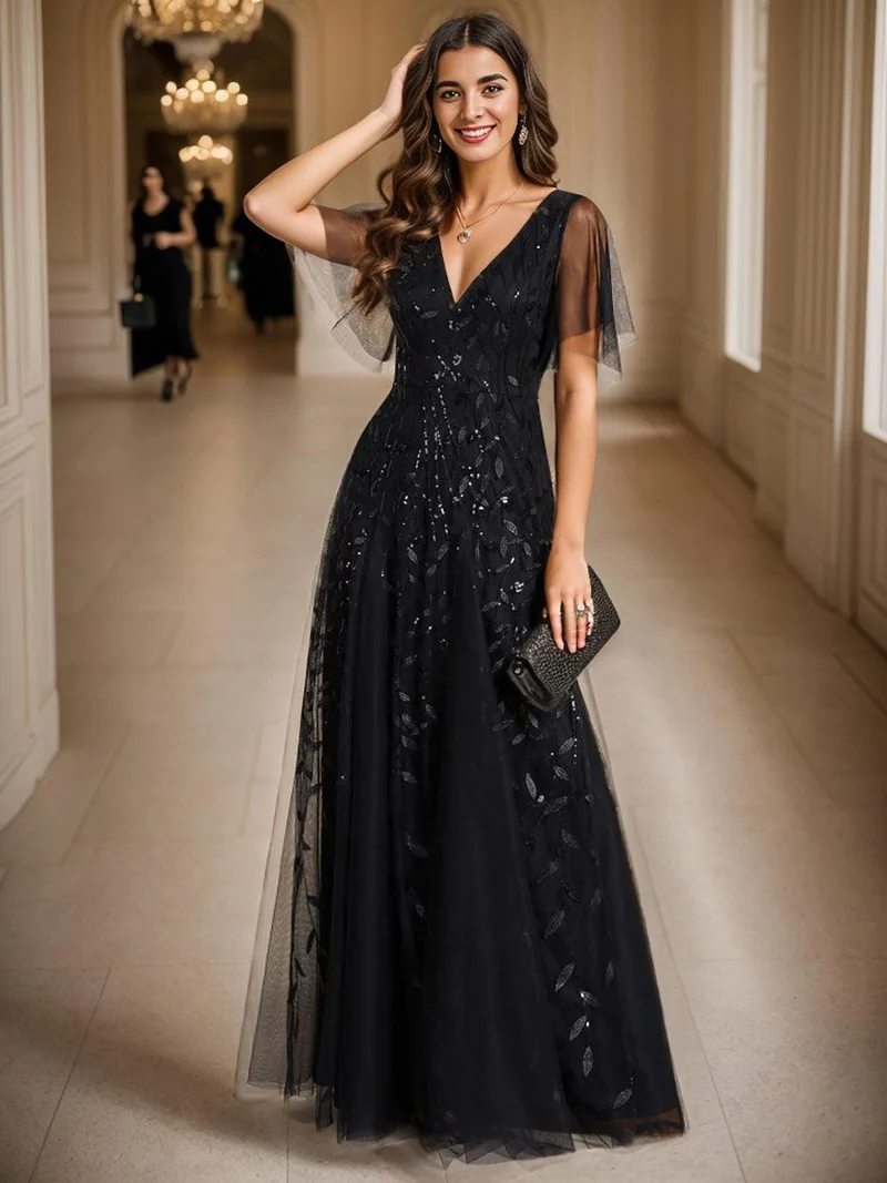 MEILLEURS CHOIX Robes de soirée noires