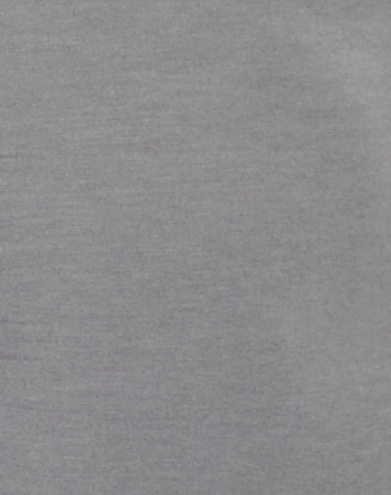 Short Amane Foldover en jersey de rayonne gris
