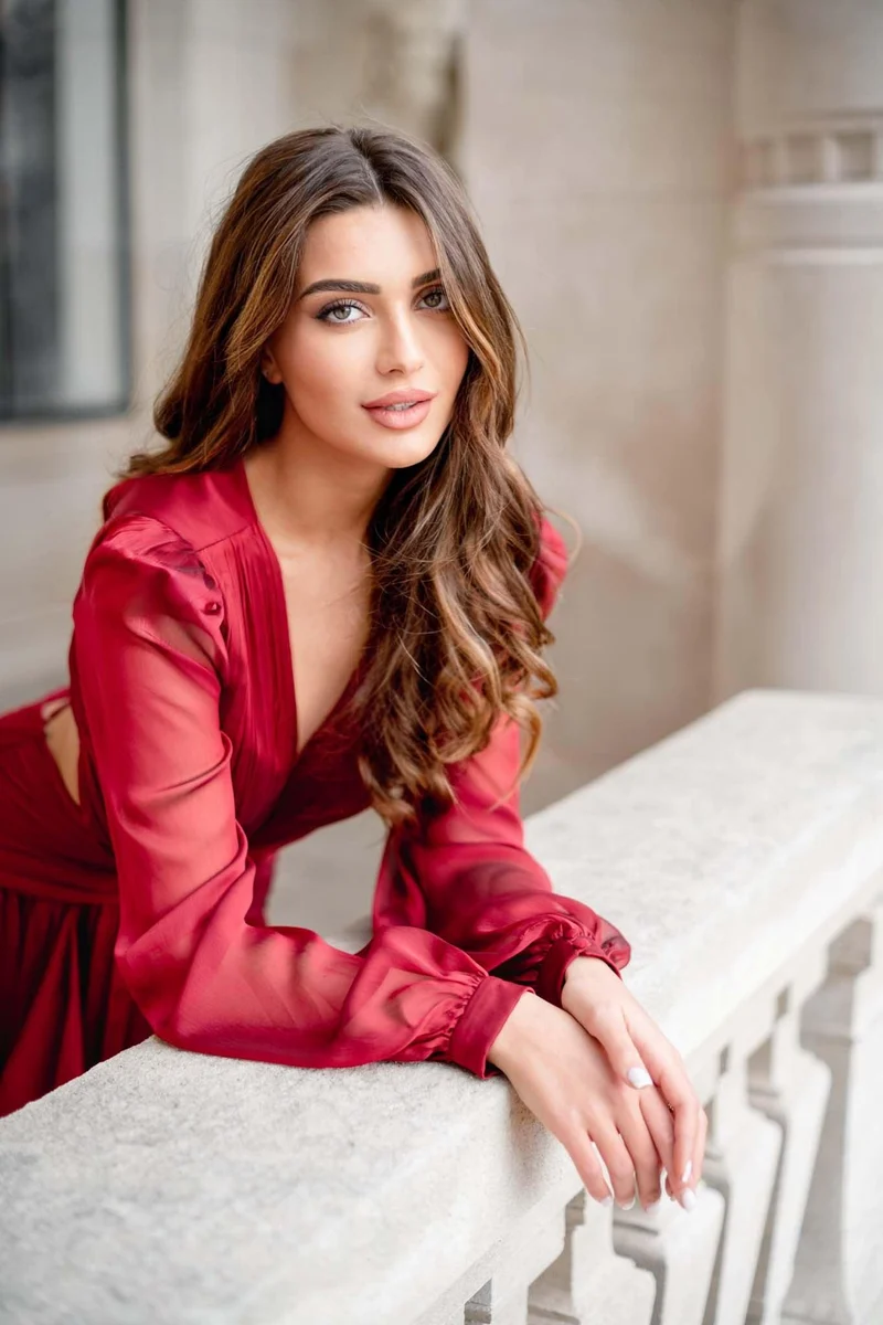 Robe Alila bordeaux