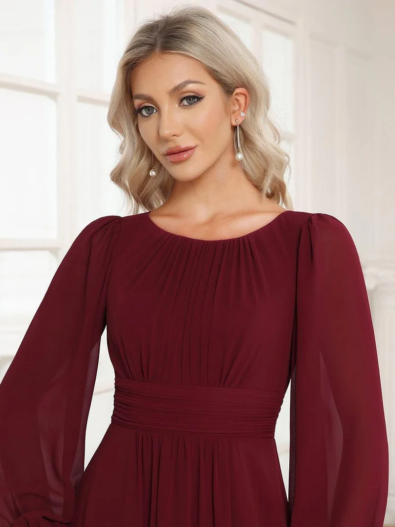 MEILLEURS CHOIX Robes de soirée bordeaux