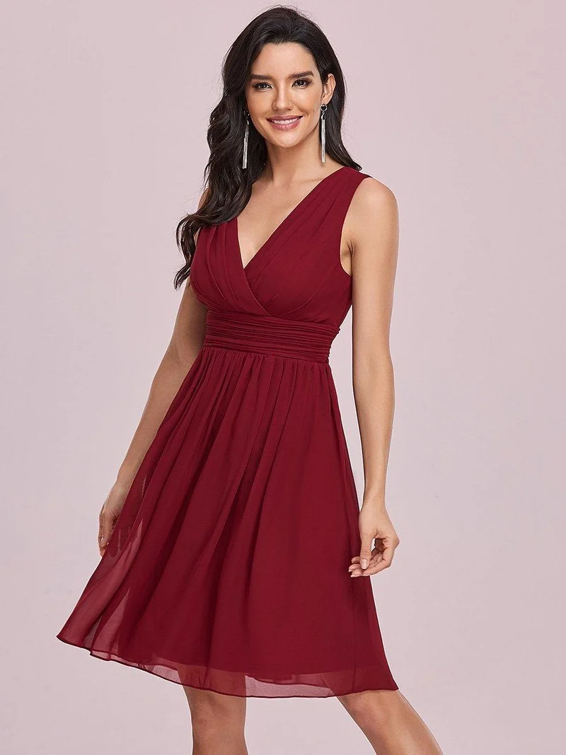 MEILLEURS CHOIX Robes de soirée bordeaux