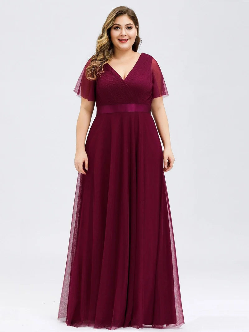MEILLEURS CHOIX Robes de soirée bordeaux