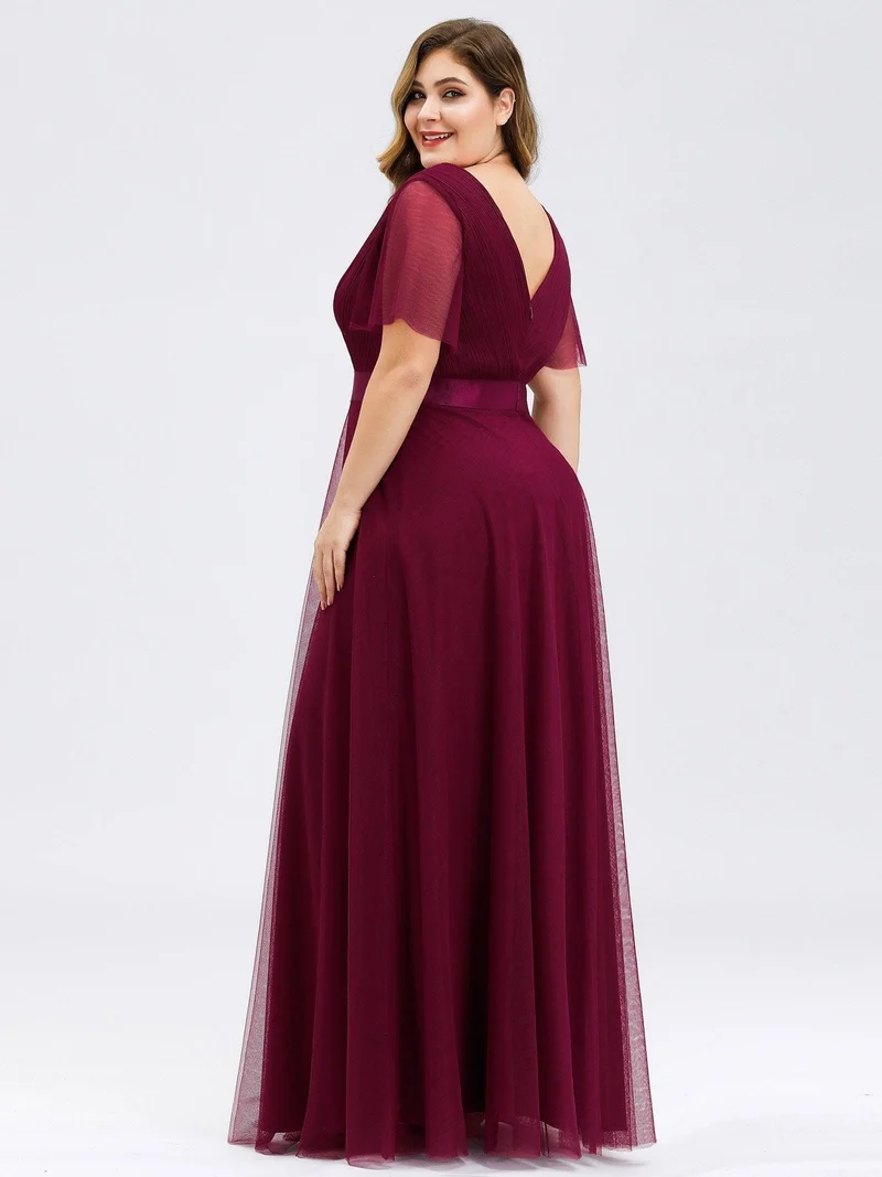 MEILLEURS CHOIX Robes de soirée bordeaux