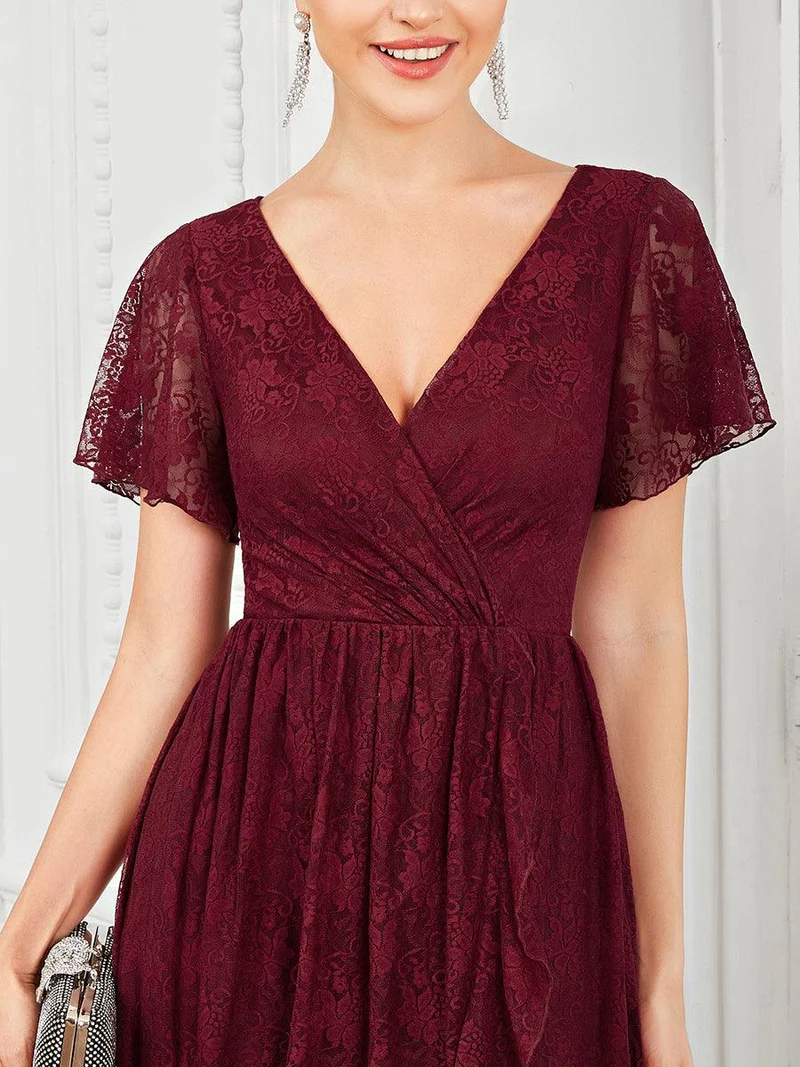 MEILLEURS CHOIX Robes de soirée bordeaux
