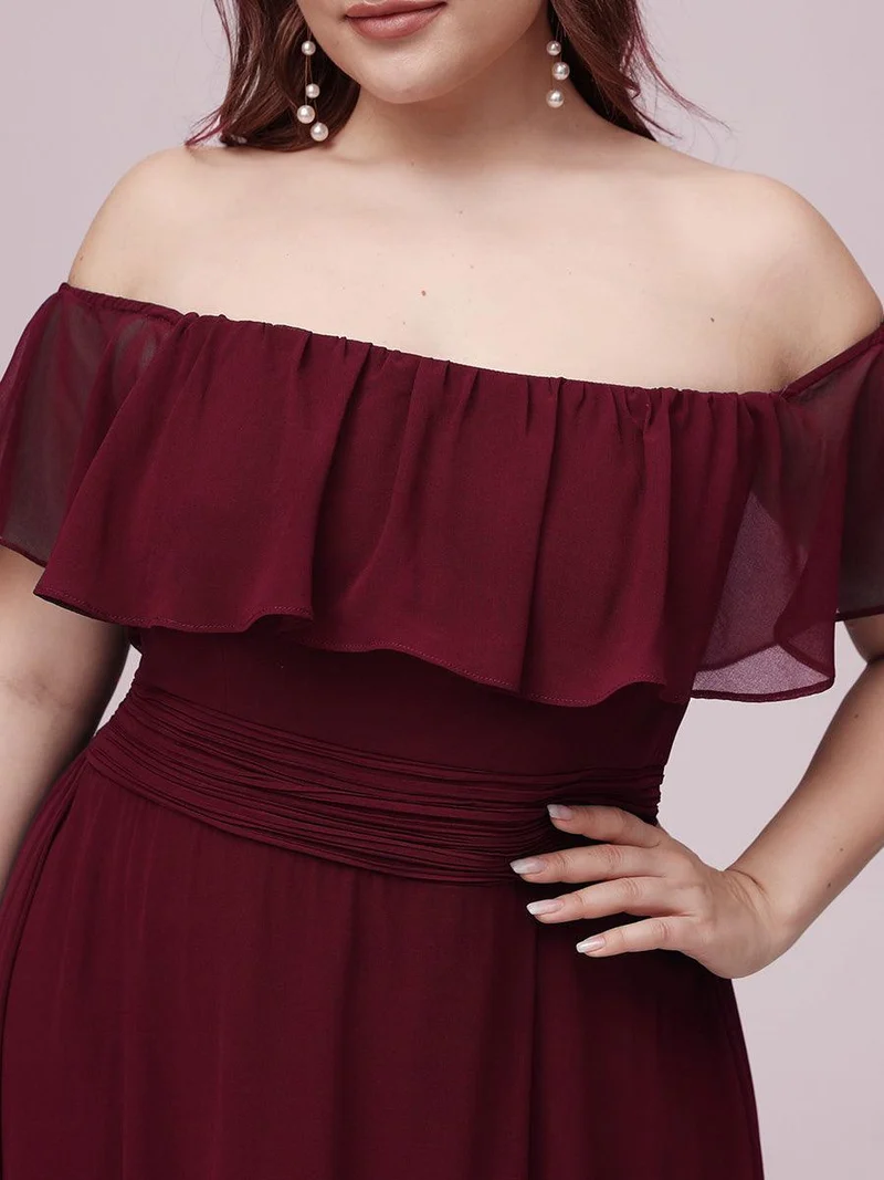 MEILLEURS CHOIX Robes de soirée bordeaux