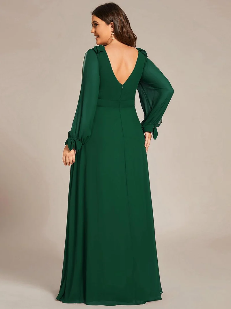 ever IVORY|Robe invitée mariage à manches fendues et dos nu