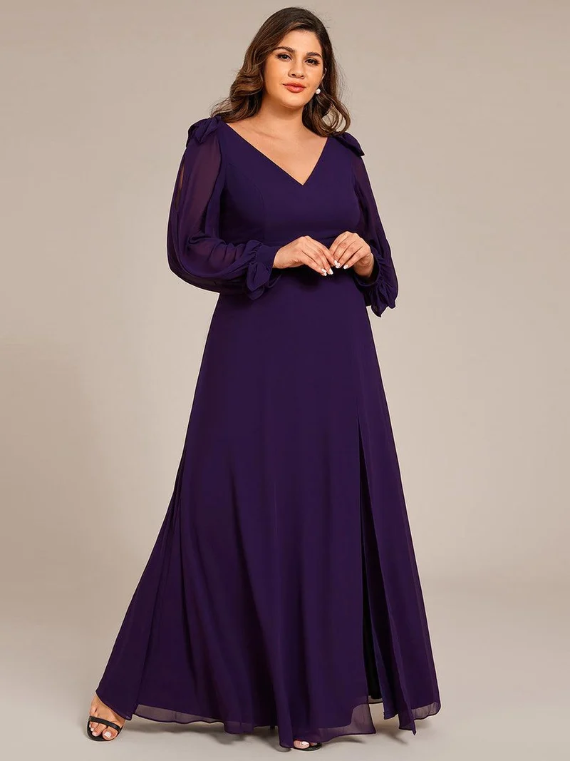ever IVORY|Robe invitée mariage à manches fendues et dos nu