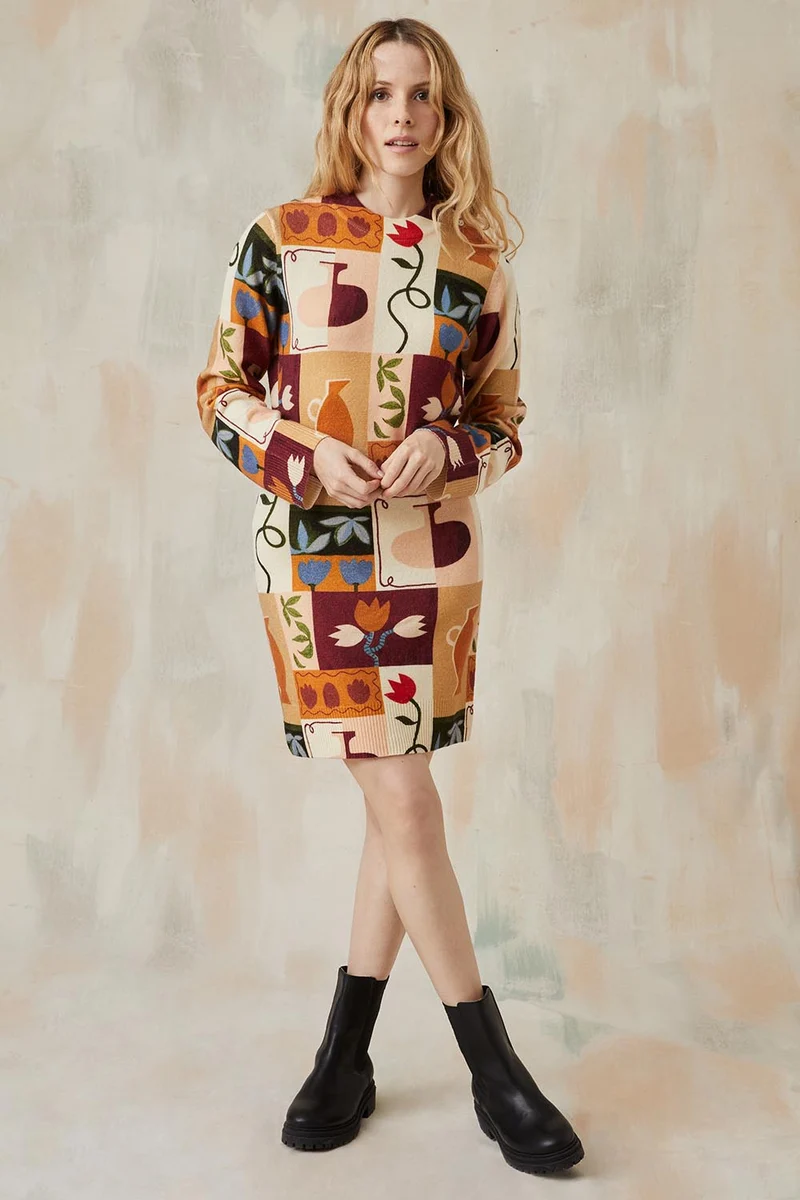 Robe Pull Soi x Laetitia Rouget