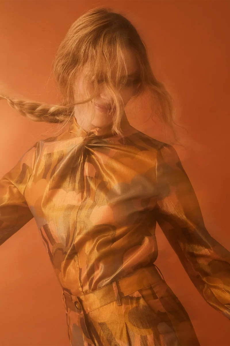Blouse Olympe Golden Pop Corn
