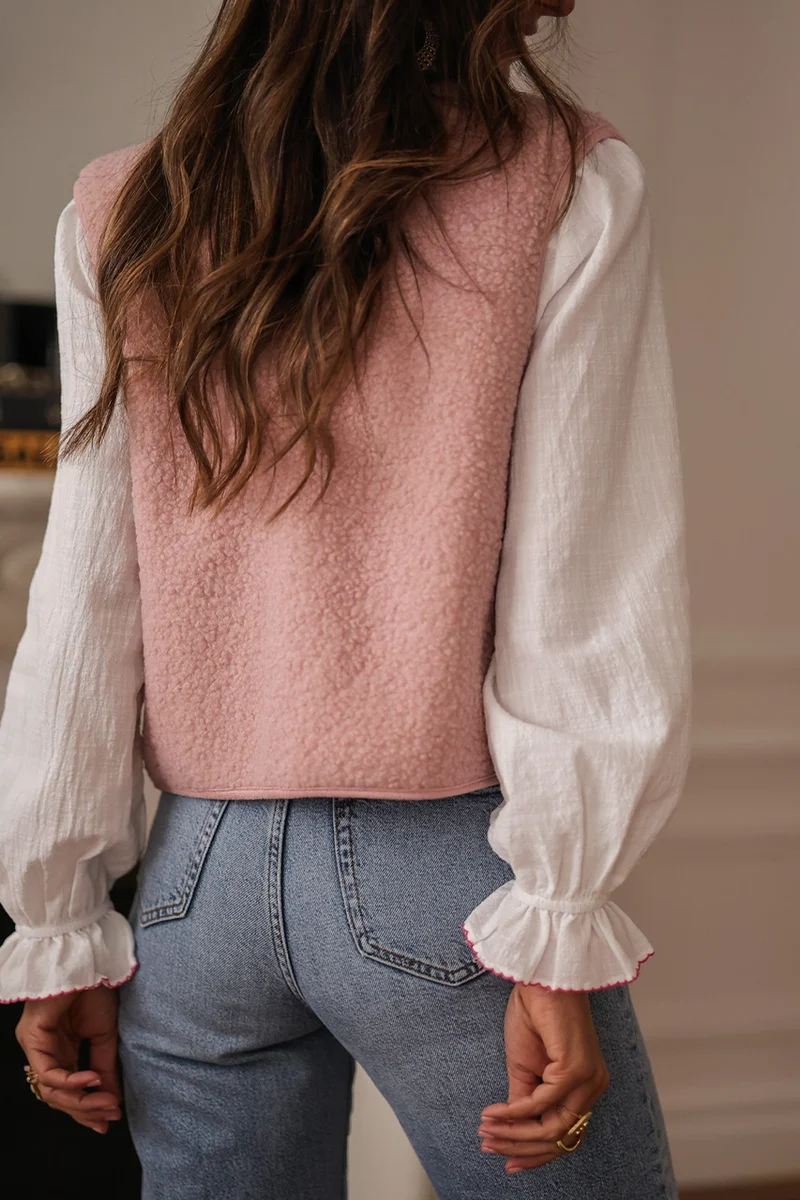 Gilet Nate rose
