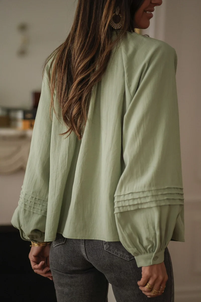 Blouse Izia verte
