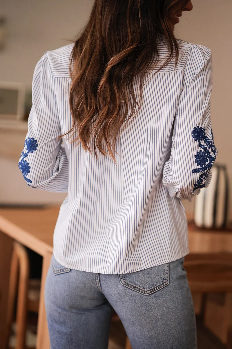 Blouse Monica rayée