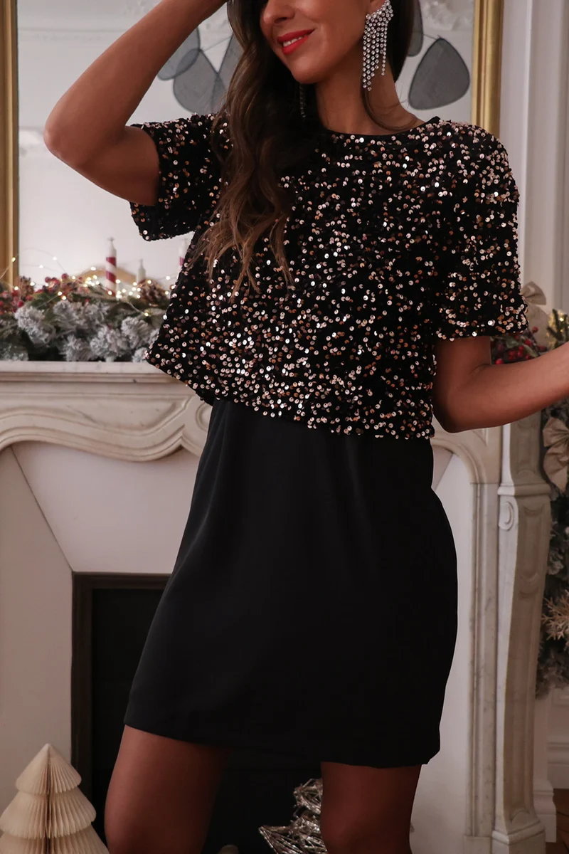Robe Solana dorée