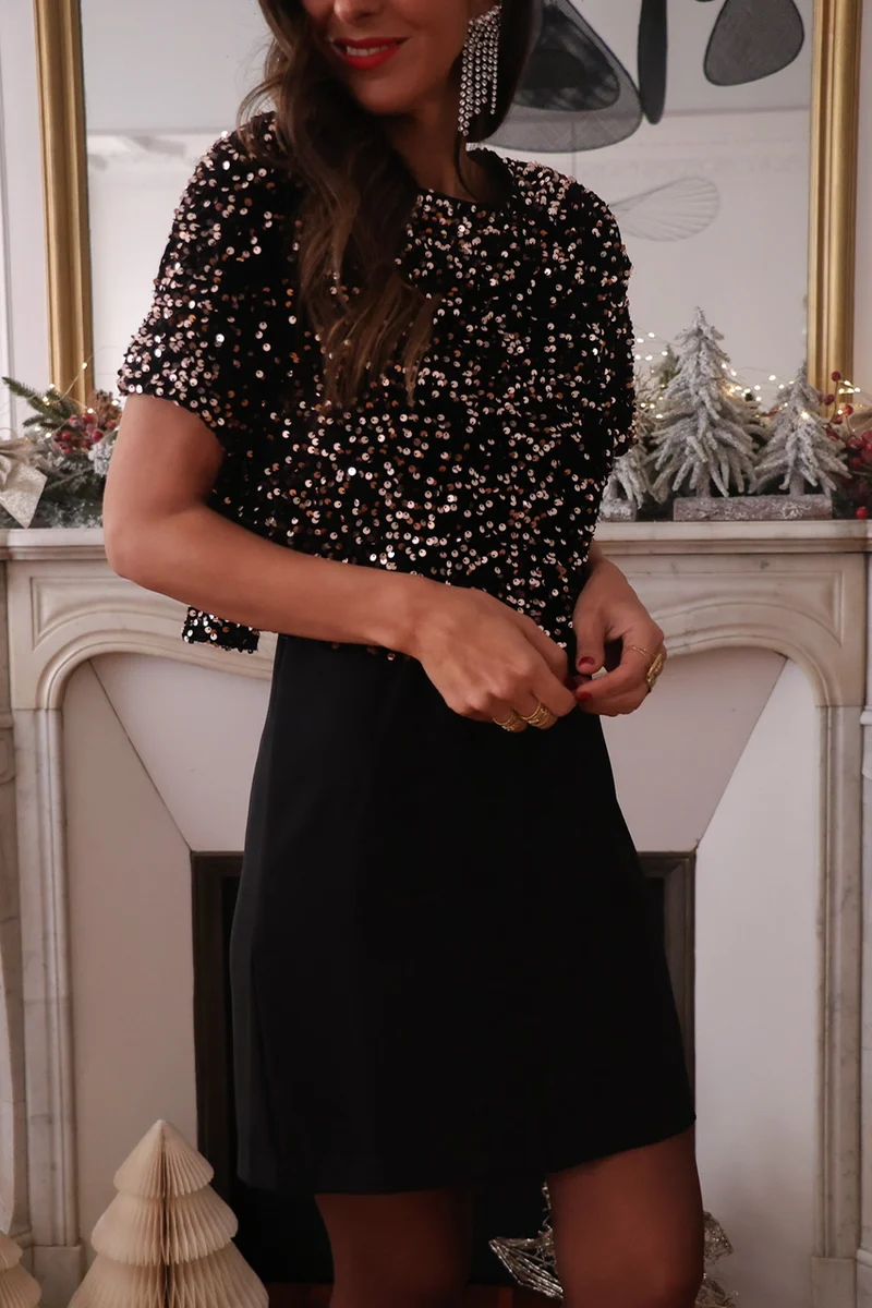 Robe Solana dorée