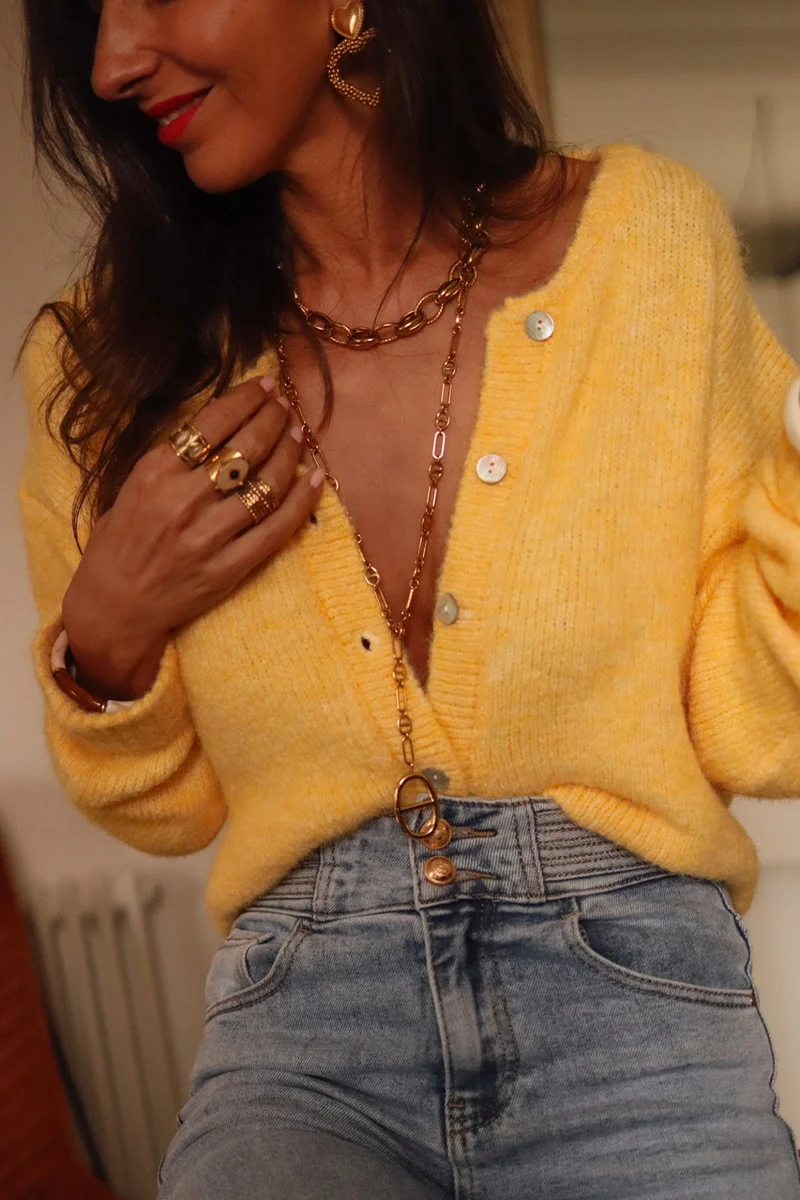 Gilet Abel jaune