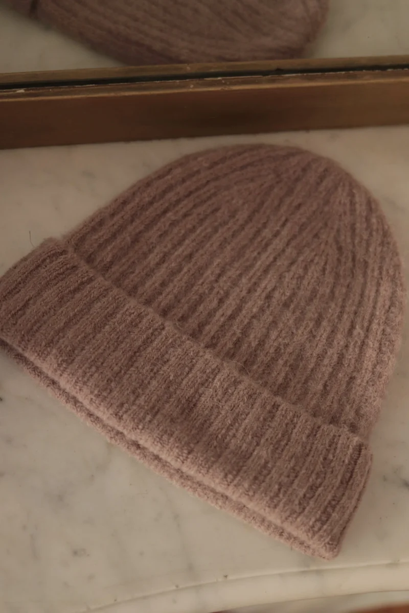 Bonnet Frida taupe