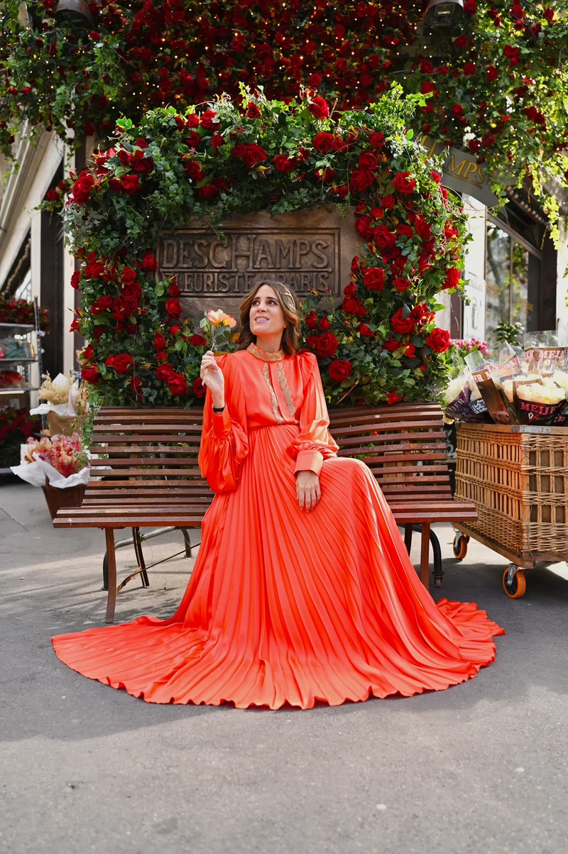 Vente Robe Pereira orange - Femme enceinte