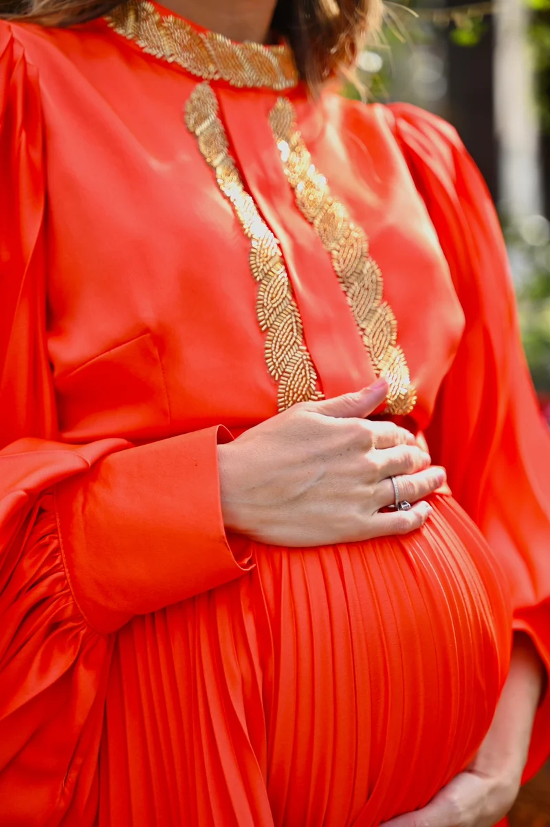 Vente Robe Pereira orange - Femme enceinte