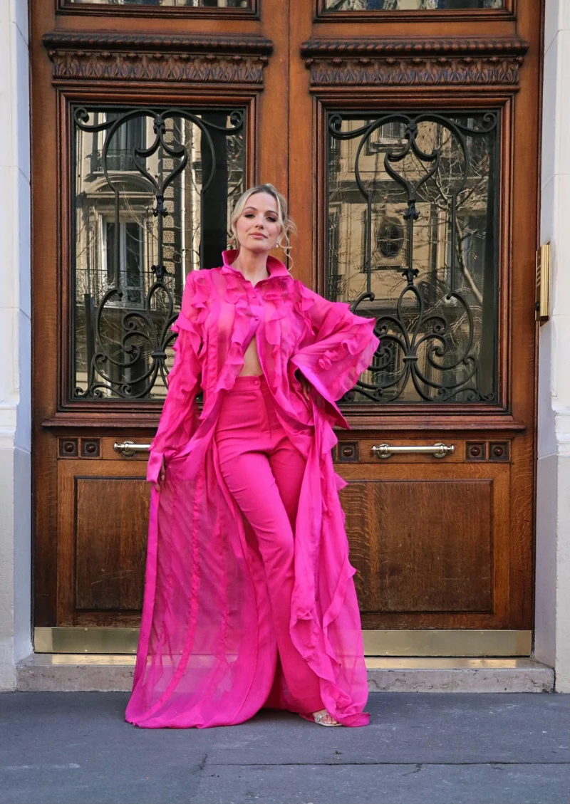 Pantalon Azalée Fushia
